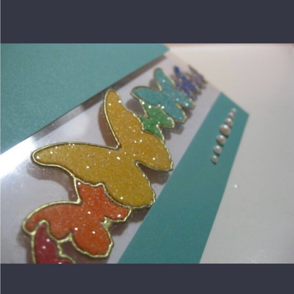 Memory Box Blissful butterfly border die 5.5 x 1.3 inches - Picture 8 of 9